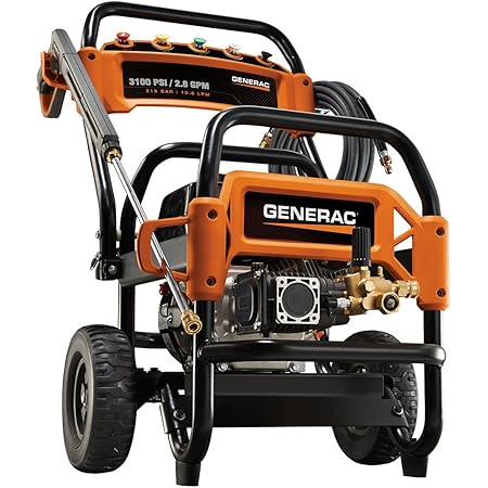 Generac 6590 3,100 PSI, 2.8 GPM, Gas Powered Commercial Pressure Washer (Discontinued by Manufacturer)
