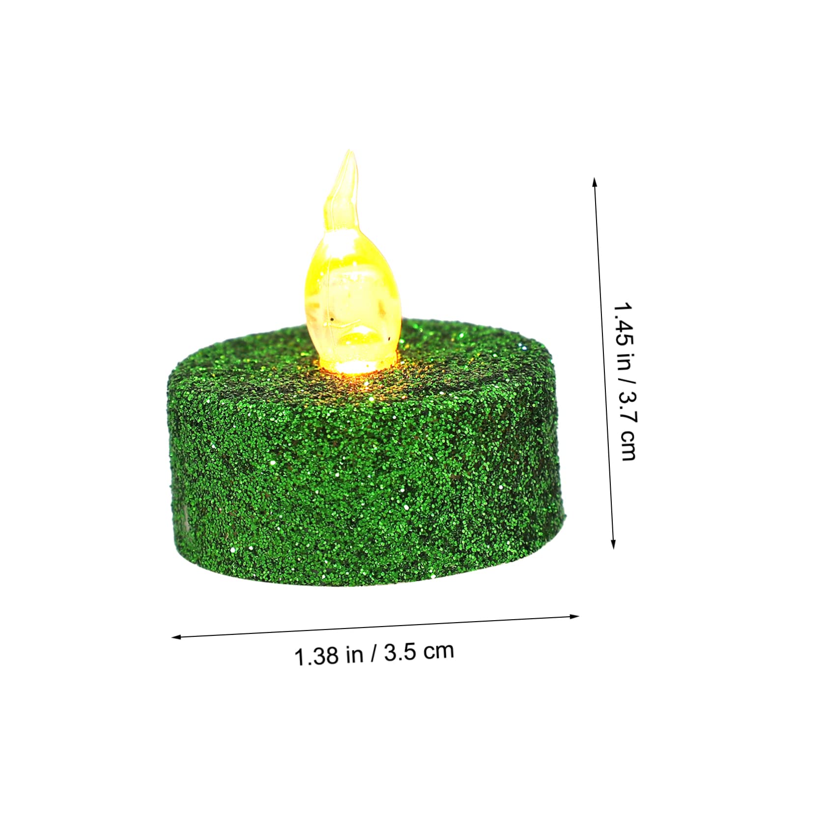 VICASKY 60 Pezzi Candele LED Flameless Tealight Lampade per Decorazione Casa Fiamma Energetico e per Romantiche e Notturne