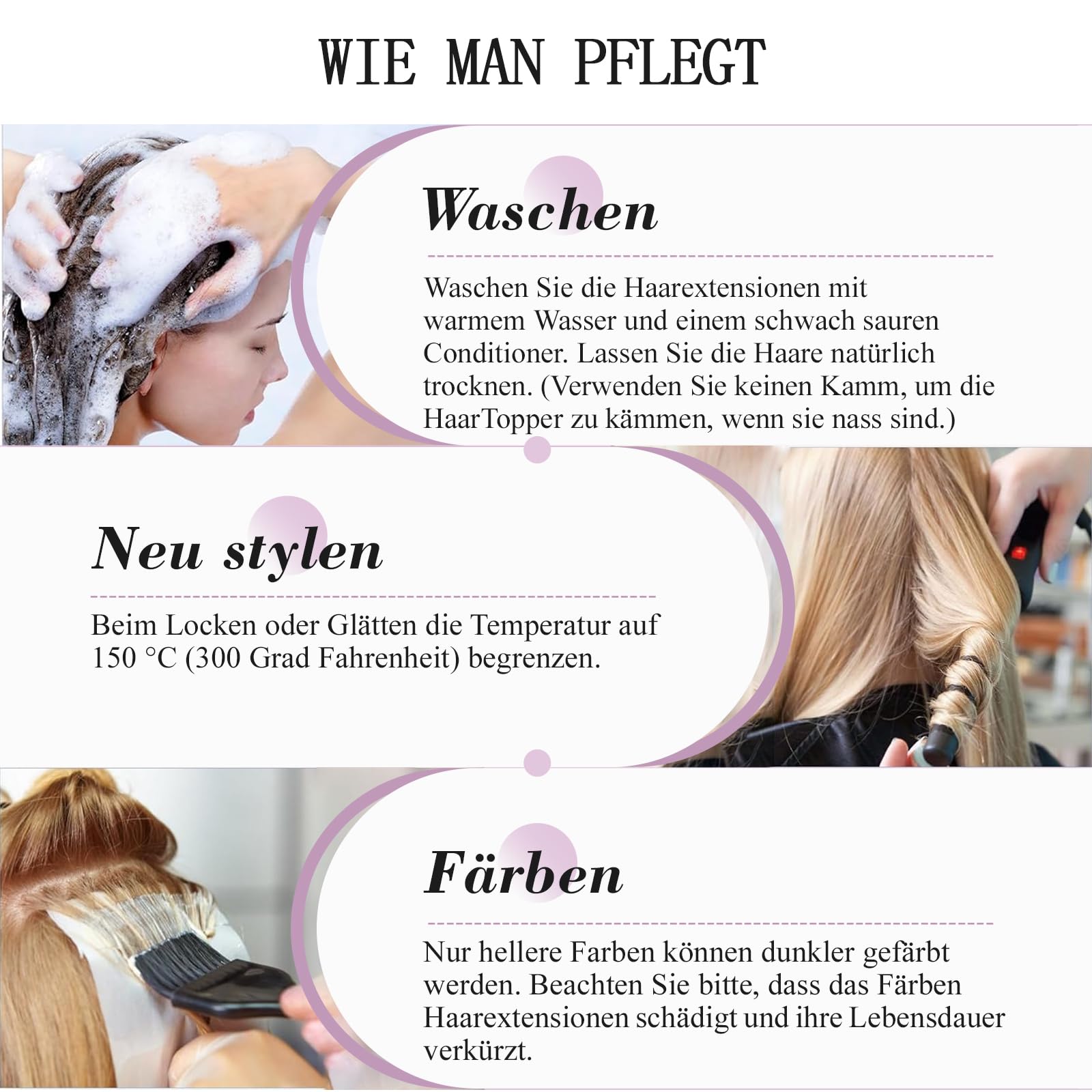 Haar Toppers für Frauen aus echtem Menschenhaar mit Pony, handgenäht 360°3D-Abdeckung, natürlich für dünner werdendes Haar Haarstücke für Frauen Topper (Ombre Light Brown with Blond Highlight)