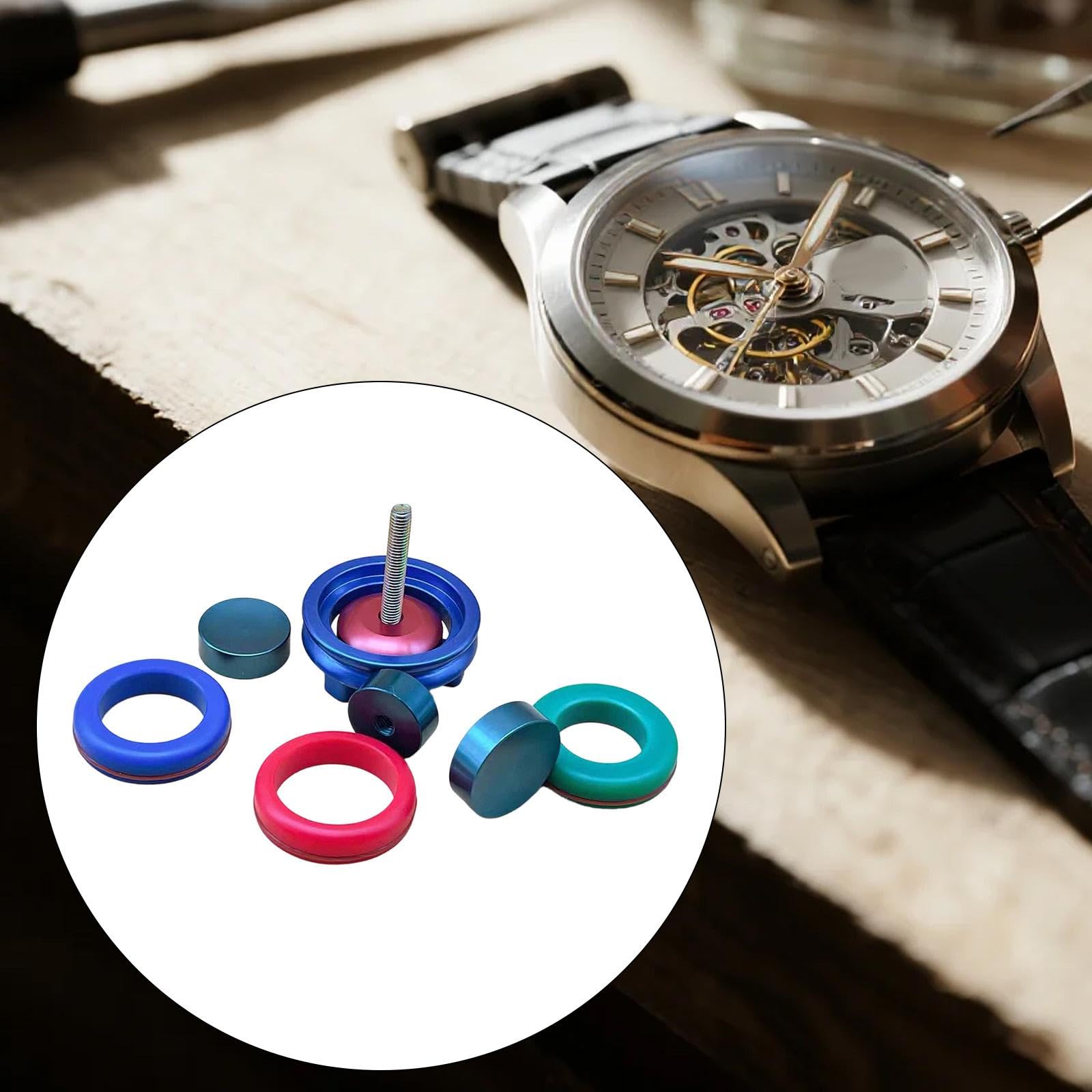 MERIGLARE Abrecristales para Relojes, Herramienta de Reparación para Relojeros, Herramienta de Mantenimiento Y Extracción de Cristales, Ideal para Padres Y, Arco