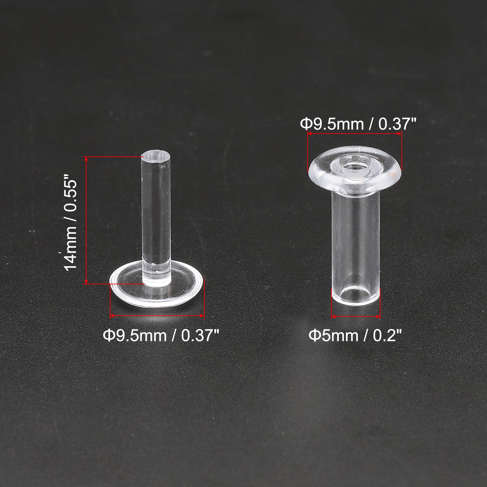 PATIKIL M5x14mm Plastic Binding Post - Image 2