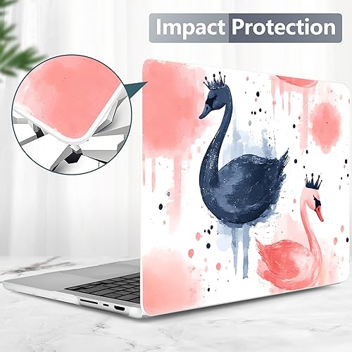 Miniatura 120 de Batianda Funda para MacBook Pro M4 de 16 pulgadas 2024 2023 2021 modelo A3403 A2991 con chip M3 M2 Pro/M1 Max, carcasa rígida de plástico