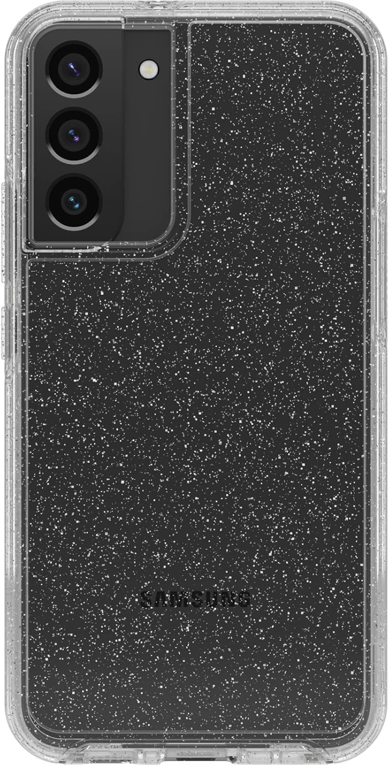 OtterBox Galaxy S22+ Symmetry Series Case, Stardust (Glitter/Clear), Ultra-Sleek, Wireless Charging Compatible - Image 3