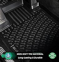 Vista 2 de Alfombrillas de goma 3D para automóvil para Mazda 3 2010-2013, medidas con láser, para todo tipo de clima, resistentes, impermeables, sin olor