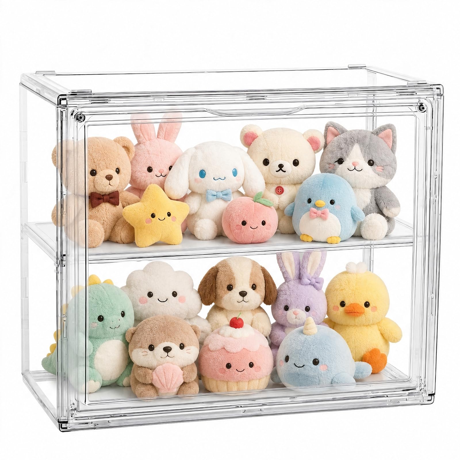 Acrylic Display Case, Clear Display Box Dustproof Transparent Organizer — image 1