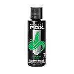 ARCTIC FOX Vegan and Cruelty-Free Semi-Permanent Hair Color Dye (4 Fl Oz, IRIS GREEN)