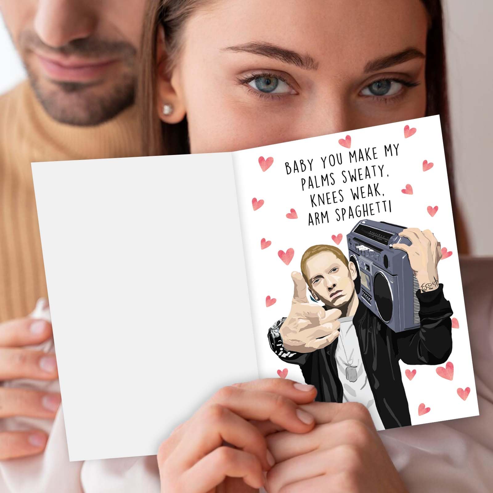 CJ&M Lustige Valentinstagskarte – Spruch Zum Schnarchen – Freches Geschenk Für Ehemann, Freund Oder Partner