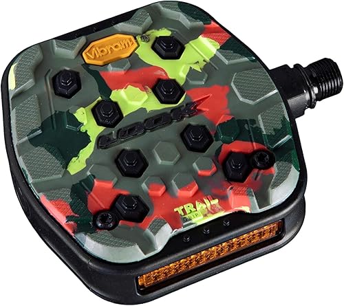 Miniatura 1 de LOOK Cycle - Geo Trail Grip Bicycle Pedals - Flat Pedals - Reliability Comfort and Durability - Slip-Proof Safety - Innovative Activ Grip Rubber -