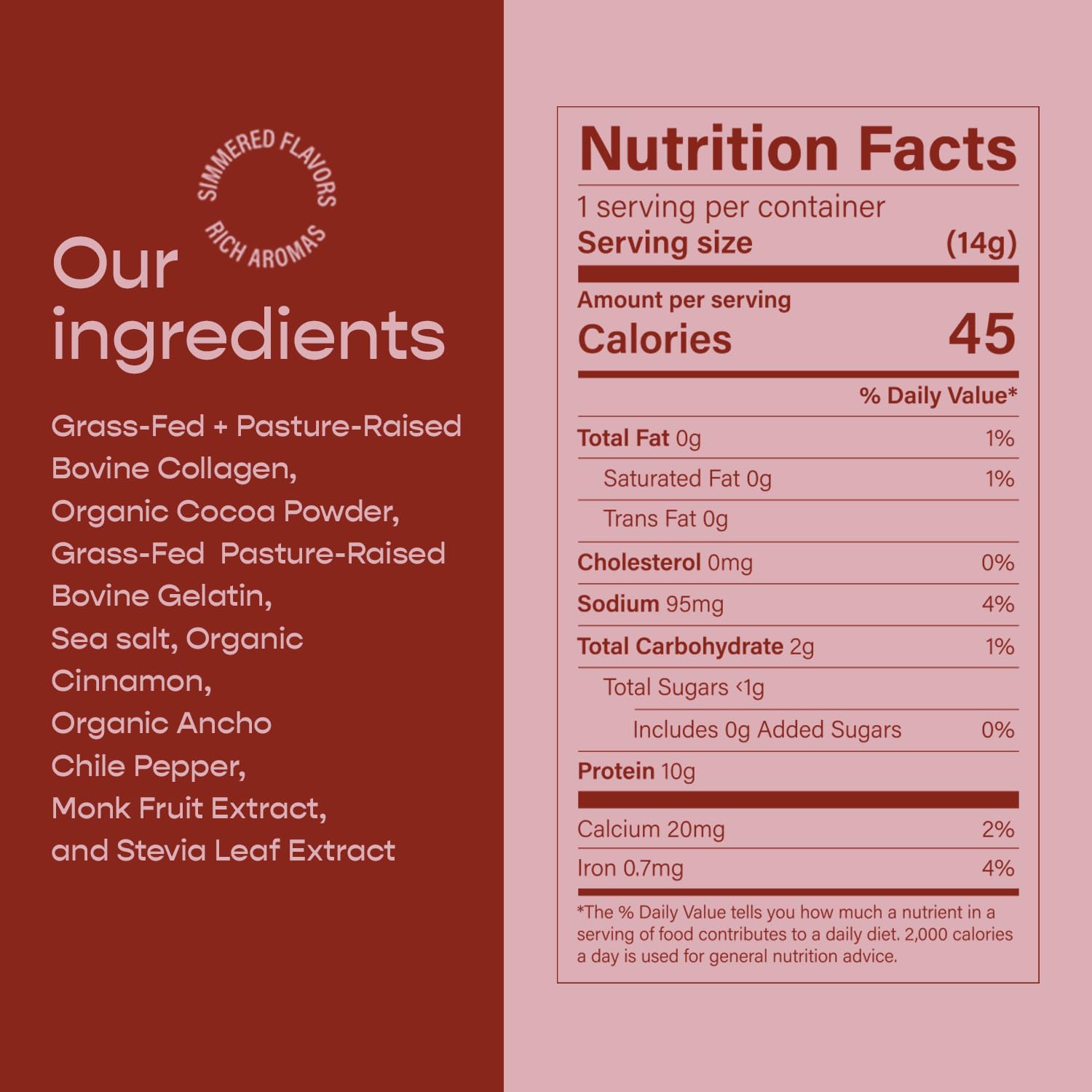 Chocolate Bone Broth Instant Powdered Mix (3 Pack, 12 Servings) | High-Protein, Gluten-Free, Collagen-Rich, No Sugar, Keto & Paleo Friendly | 10g Protein, 45 Calories per Serving