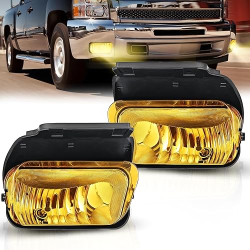 Miniatura 17 de Nilight Conjunto de luz antiniebla compatible con Chevy Silverado 1500 2500 2002 Chevy Silverado 1500 2500 2001-2002 3500 Chevy Silverado 2000-2006
