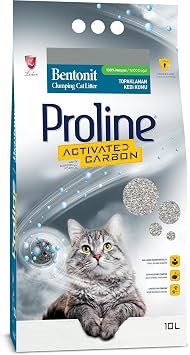 Proline Activated Carbon Clumping Cat Litter 10 Lt
