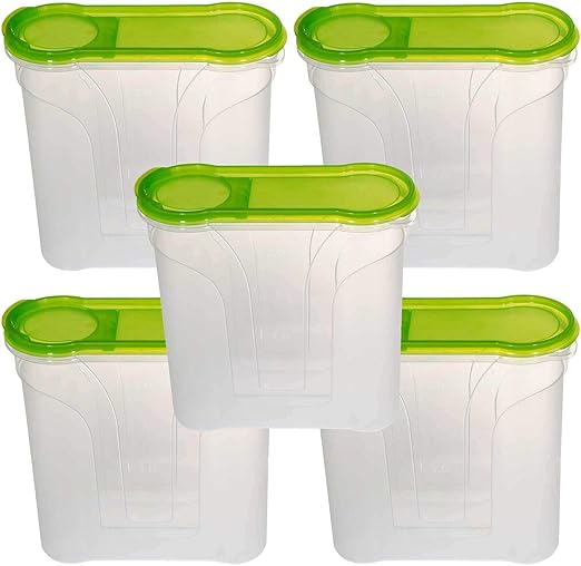 sterilite containers with green handles