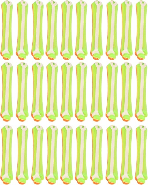 30pcs Hair Perm Rods for Natural Hair,Short Curlers Rollers,Hair Perm Rod Set Salon Plastic Perming Rods Hair Curling Roller Hairdressing Styling Tool