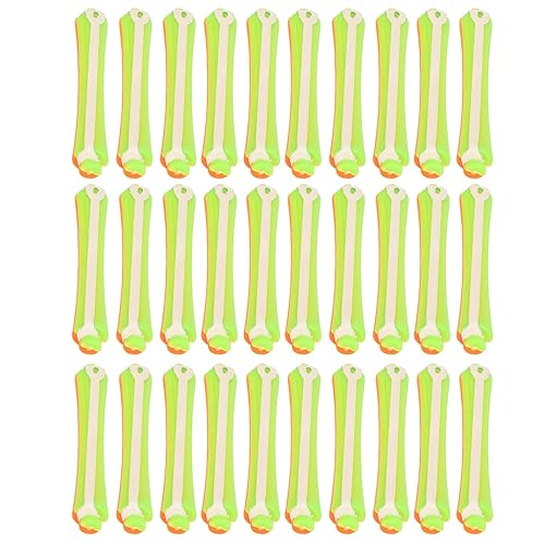 Juego de 30 varillas de permanente, varillas de cabello permanente para el cabello, varillas de onda fría, rodillos de rizadores cortos, juego de