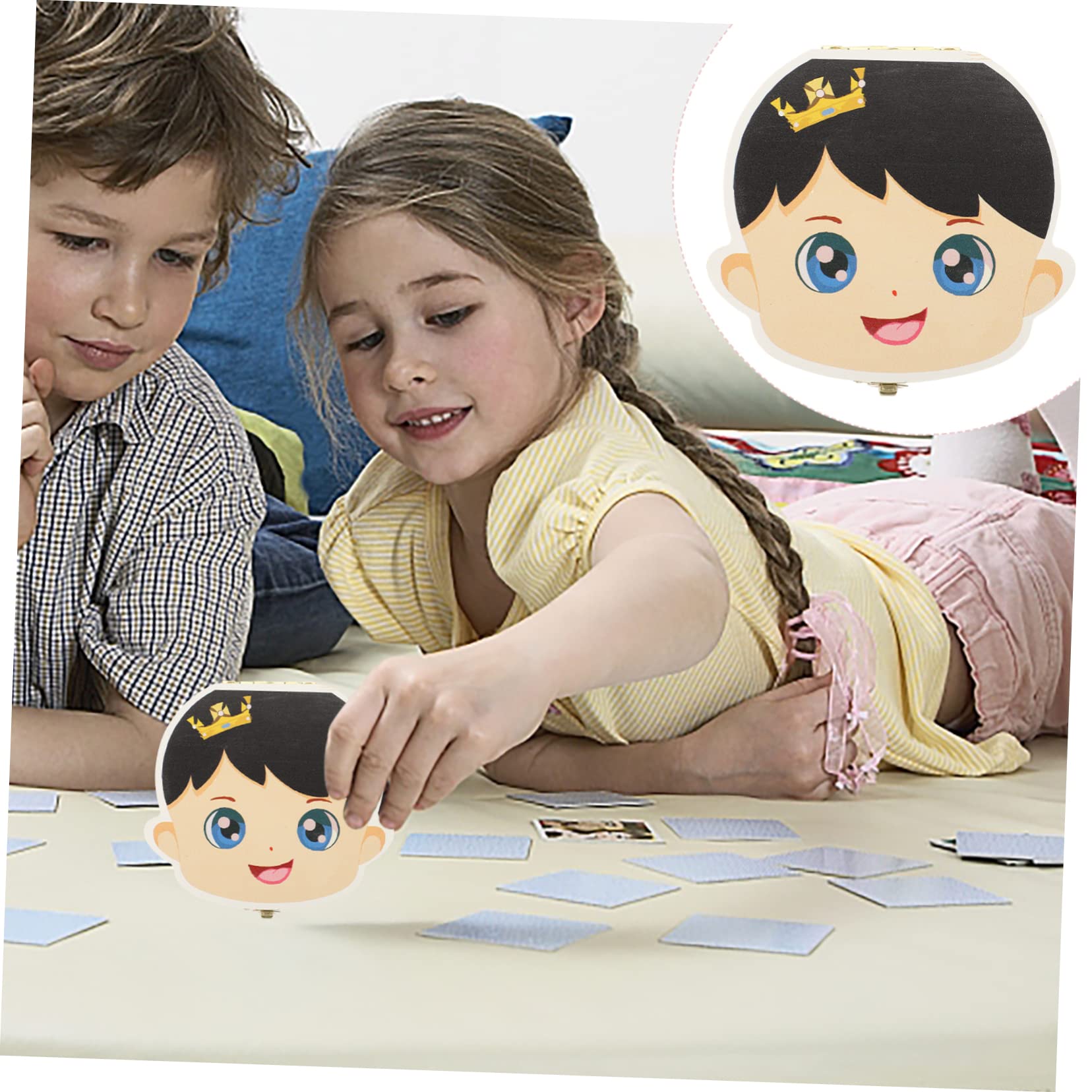 TOYANDONA 3stücke Babyzahndosen Aufbewahrungsbox Für Milchzähne Süße Holzbox Zur Zahnspeicherung Liebevoll Gestalteter Erinnerungscontainer Für Neugeborene Und Kleinkinder Für Ersten