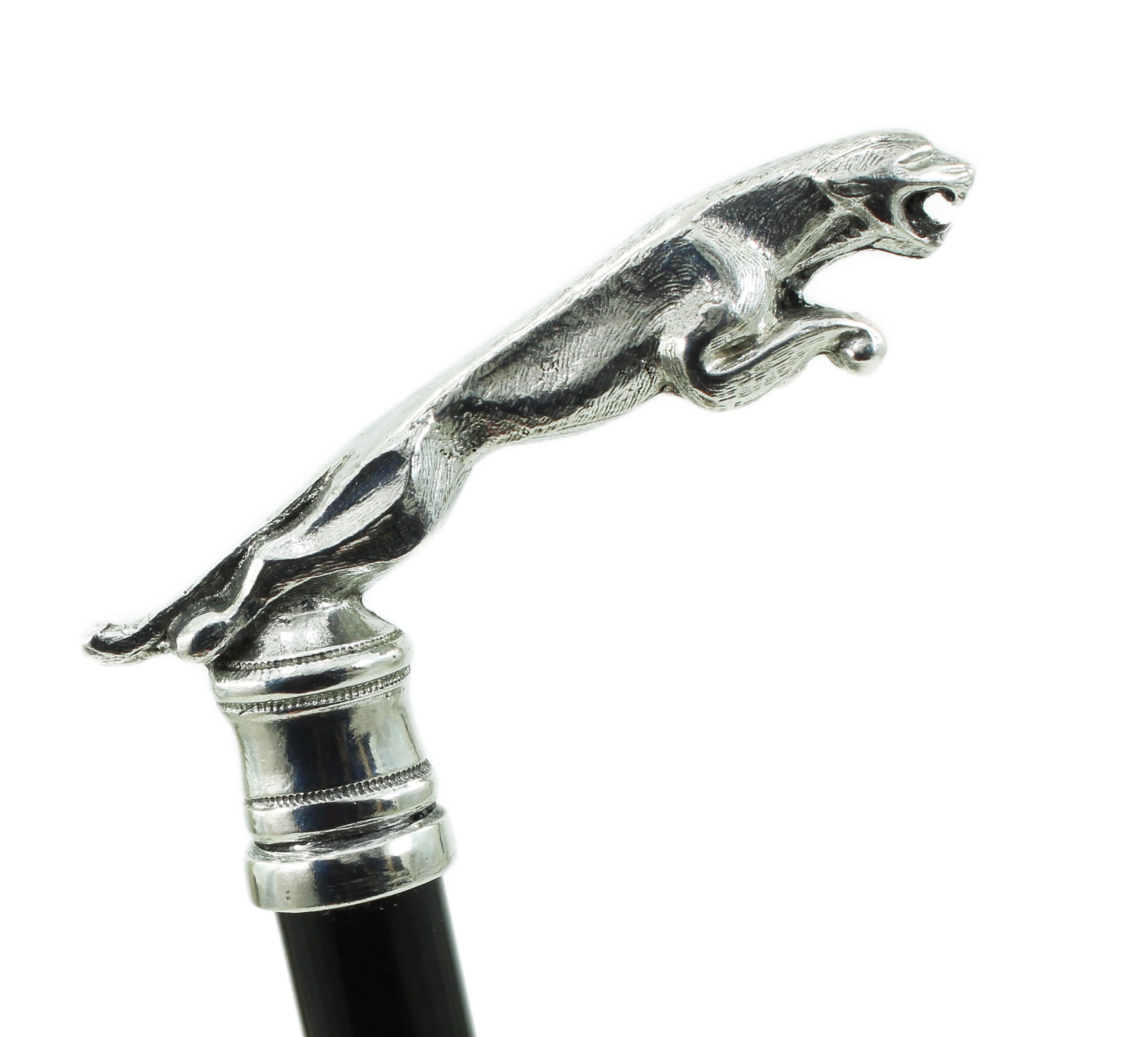 CAVAGNINI Bastón de madera de rosa para los hombres para los ancianos personalizado elegante moda para las mujeres hecho a mano en Italia Jaguar