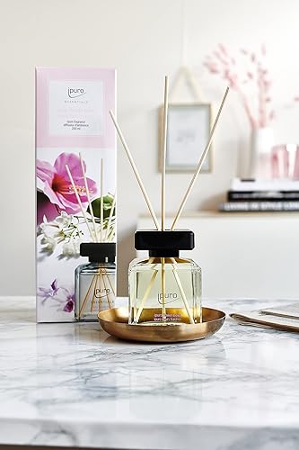 Miniatura 4 de ipuro - Essentials Room Fragrance Flower Bowl 6.8 fl oz Ambientador con fragancia floral, mandarina, bergamota, jazmín, violeta y madera de cedro