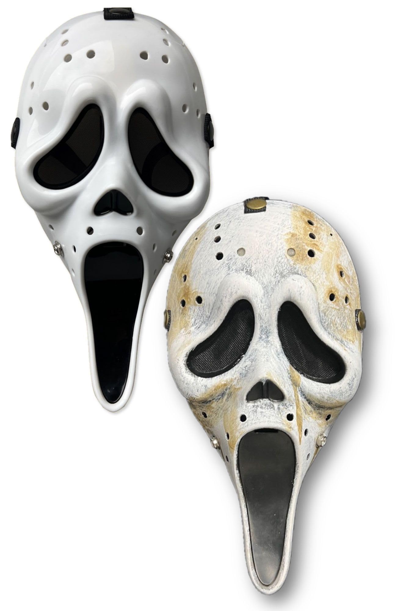 MIMIKRY Ghost Face Scream Maske Jason Hockey Mix Freitag der 13. Halloween Horror Ghostface