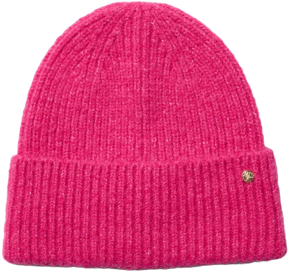 Failsworth Pippa Ribbed Knit Beanie Hat (UK, Alpha, One Size, Fuchsia)