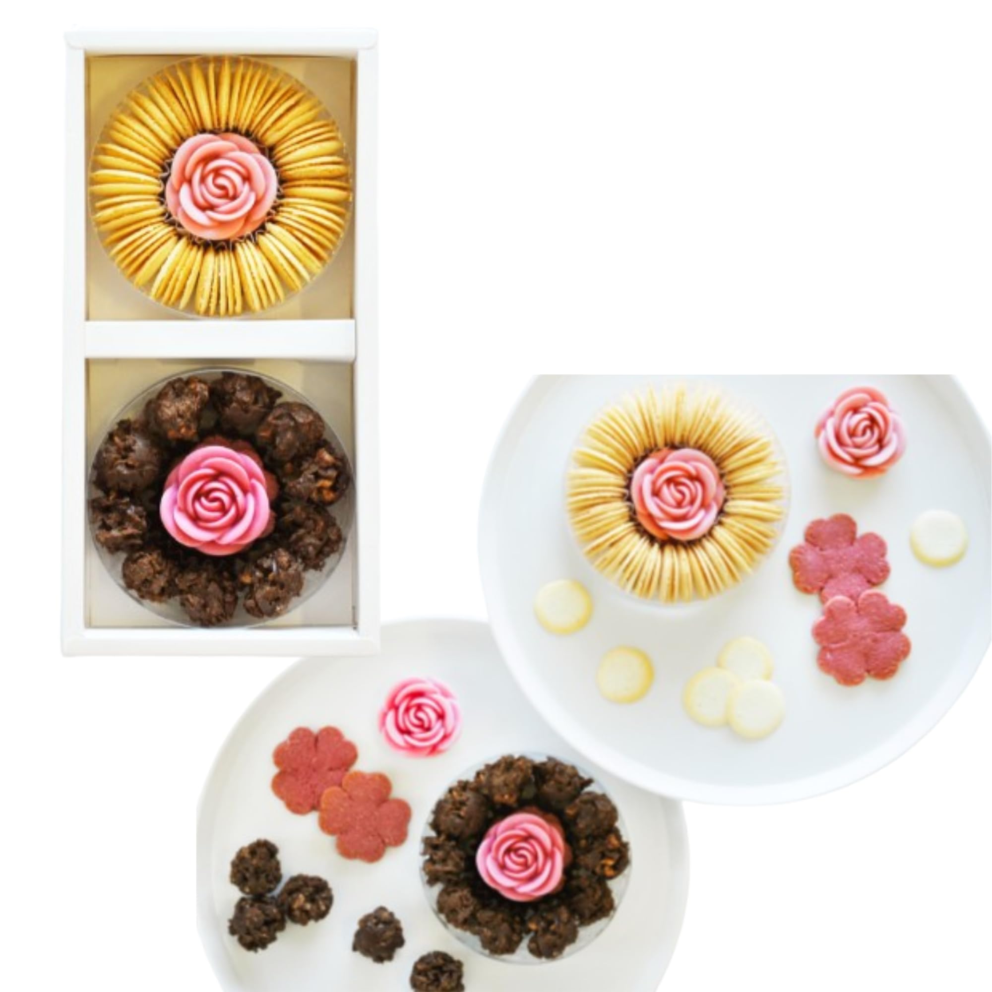 Amazon.co.jp: J.DEUX CERCLE ローズアソートSS 2種（リングバニラ