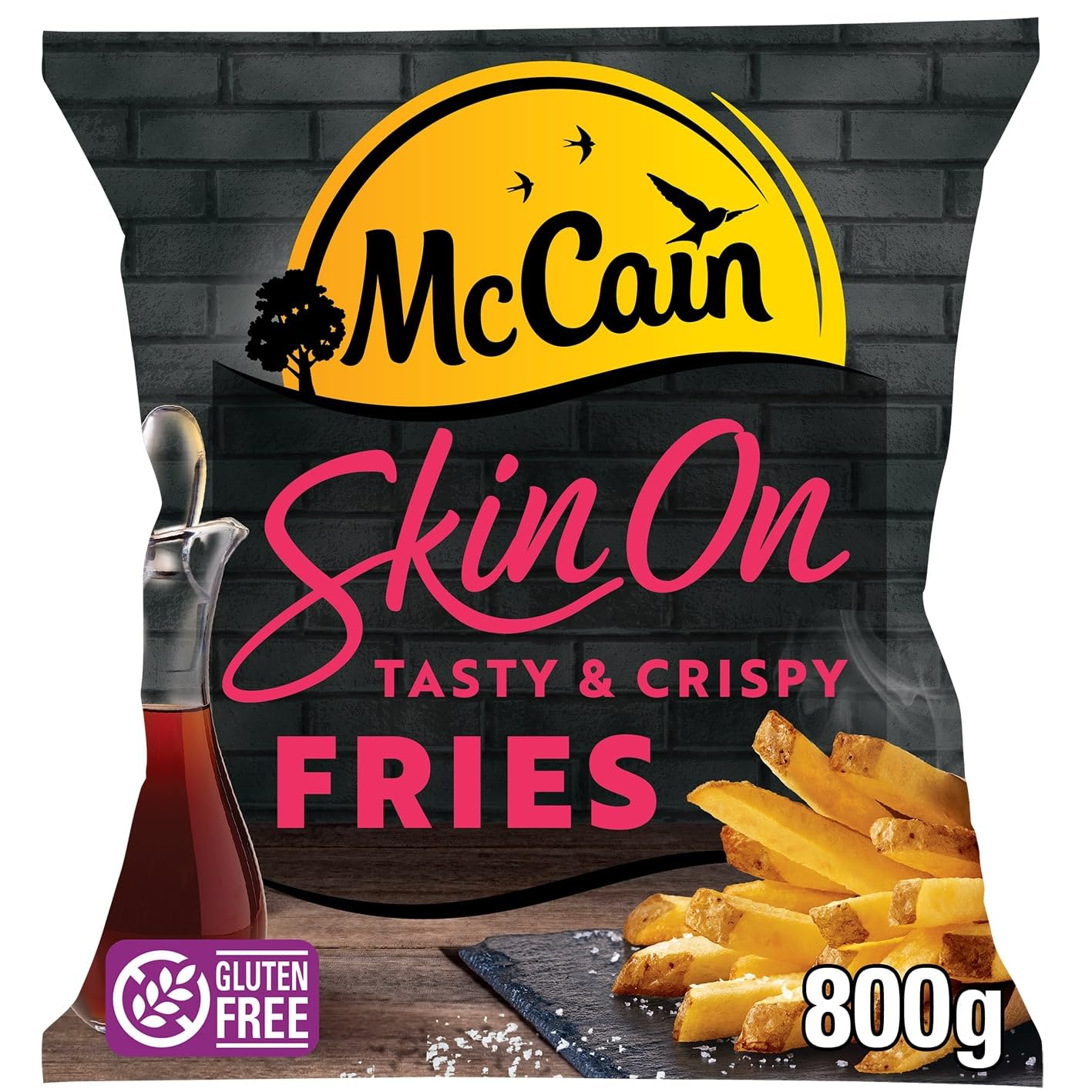 Crispy Skin On Fries 800g