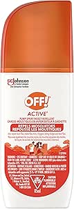 OFF! Active Insect and Mosquito Repellent Spray, 25% DEET, Long-Lasting Bug Protection for Camping &amp; Outdoors, Safe for Clothing, 85 mL (Packaging May Vary)