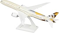 Vista 2 de Daron Skymarks Etihad 787-9 modelo de avión (escala 1/200)