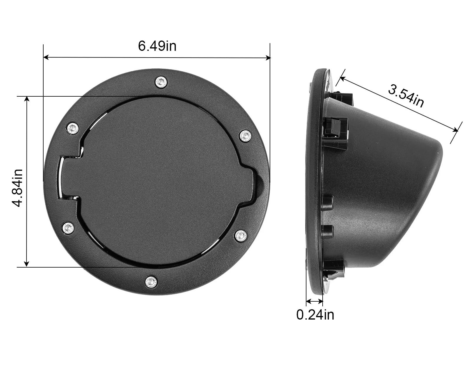 Tapa Depósito Combustible Para Coche Tapa Llenado Accesorios Para Jeep Wrangler JKU Unlimited 2007-2018 Sport Rubicon Sahara 2/4 Puertas GFVFGNLNNA