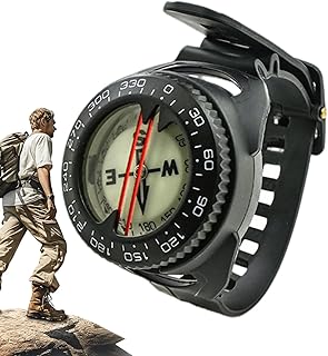 Dive Compass - Herramienta de navegación luminosa, Brújula direccional Marina compacta | Equipo de orientación precisa