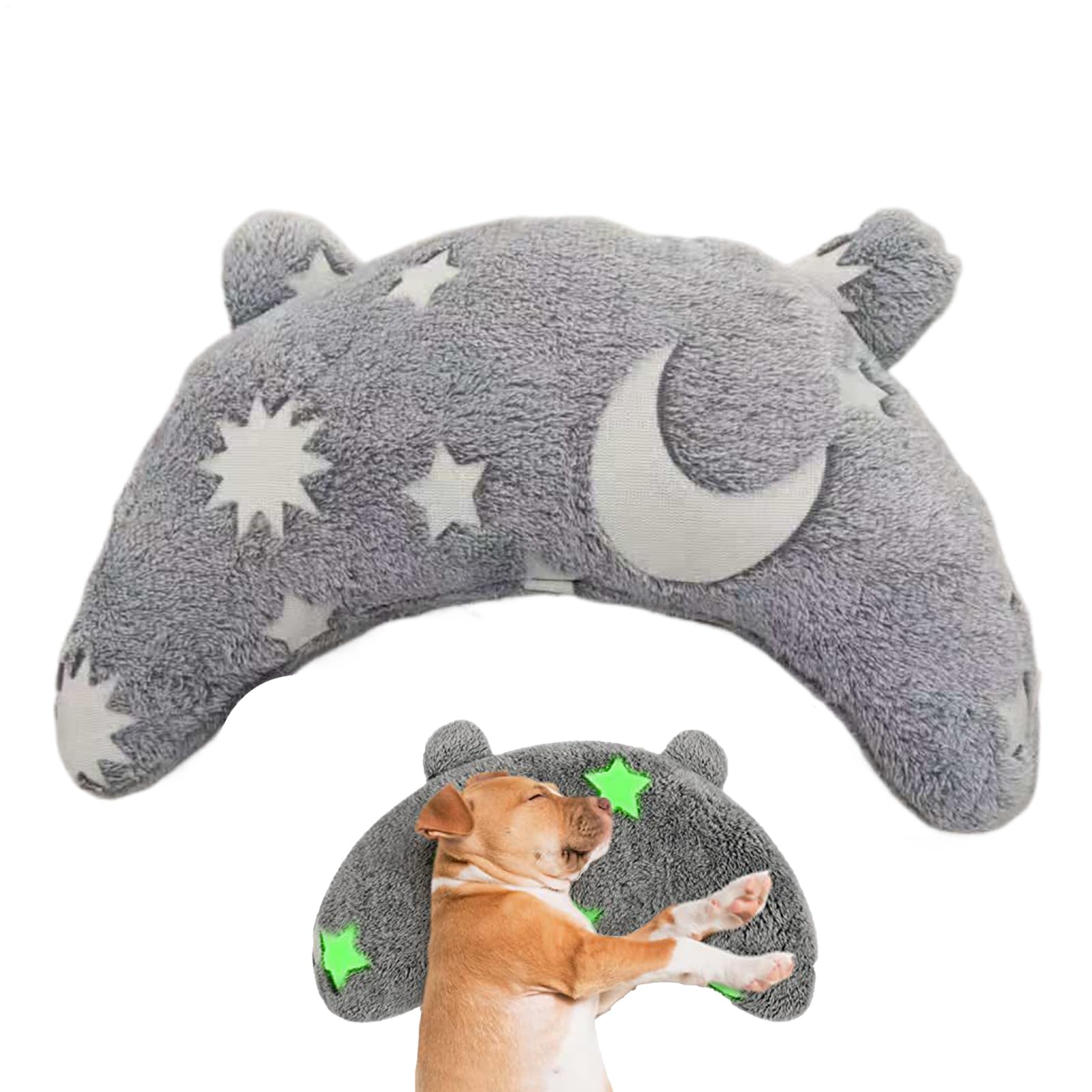 Coussin apaisant pour Chien, Design Moelleux et Douillet, Anti-Stress, Rembourrage en Peluche pour Le Confort du Sommeil
