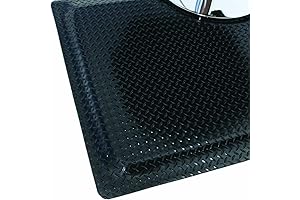 Rhino Mats SS-3660 Anti-Fatigue Rectangle Mat in Black
