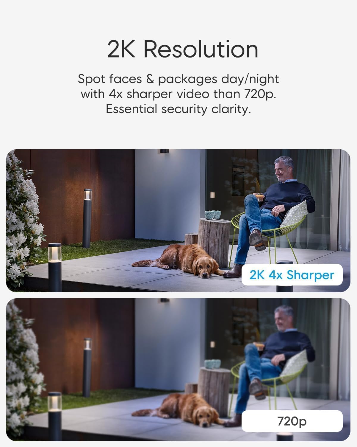 VSTARCAM 2K Solar Security Camera Wireless Outdoor, Free Cloud & SD Storage, No-Drill Magnetic Mount, 5G/2.4G Dual-Band WiFi 6, Motion Alerts, 6-Month Battery, Color Night Vision, IP66, 2-Way Talk