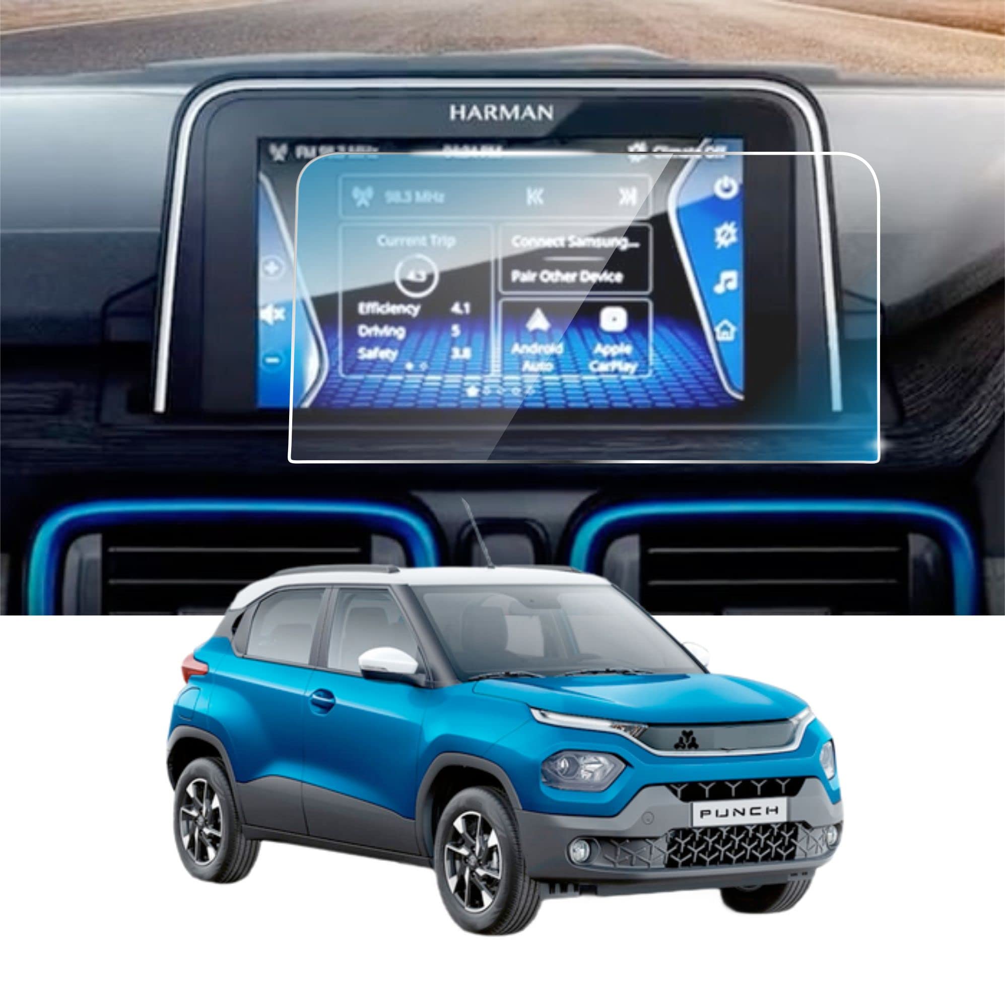 AG ANDEAL GUARDS Company Fitted MATTE Screen Protector Compatible With Tata PUNCH and TATA NEXON 2021 Harman infotainment (7 INCH) CAR Touch Screen Infotainment System - TRANSPARENT (B09YH6RMBT) Amazon Price History, Amazon Price Tracker