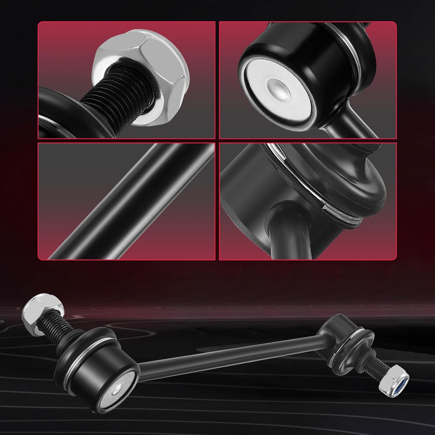 BDFHYK 2Pcs Sway Bar Links Stabilizer Bar Links Compatible with Pontiac Vibe 2003-2010, Compatible with Toyota Corolla 2003-2019, Matrix 2003-2014, Compatible with Scion tC 2008-2010, Replaces K80230