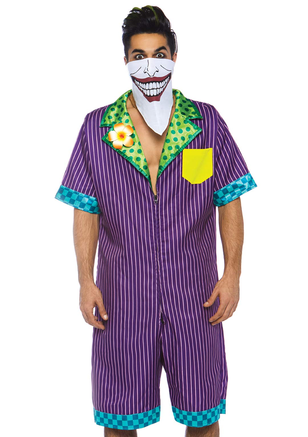 LEG AVENUE Męska czapka Super Villain Jumpsuit Panama
