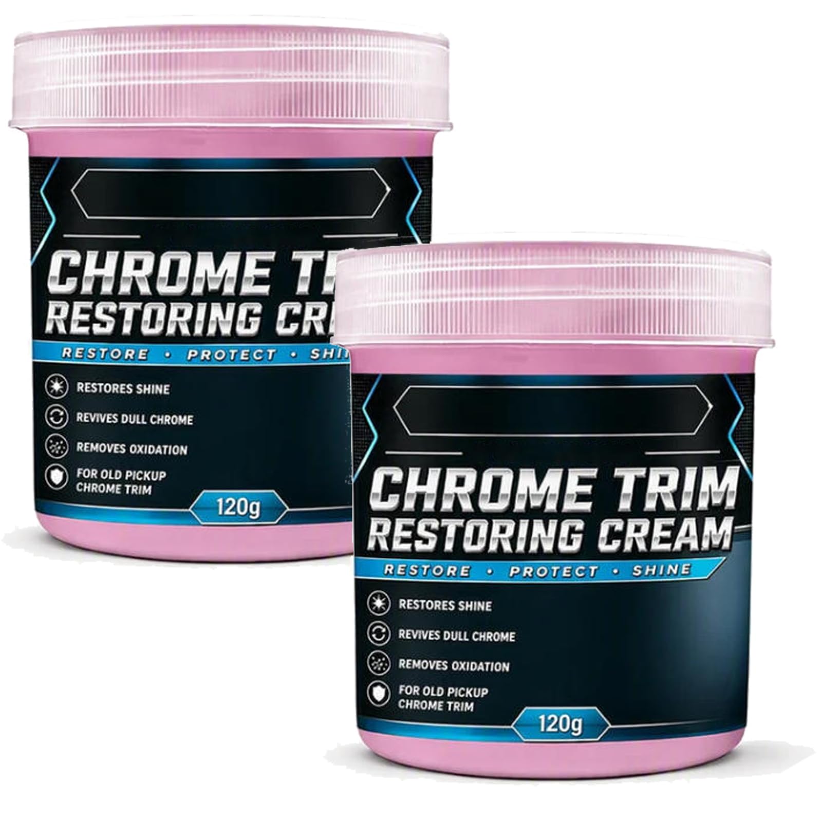 Chrom-Auffrischungscreme – Bringt stumpfes (2PCS)