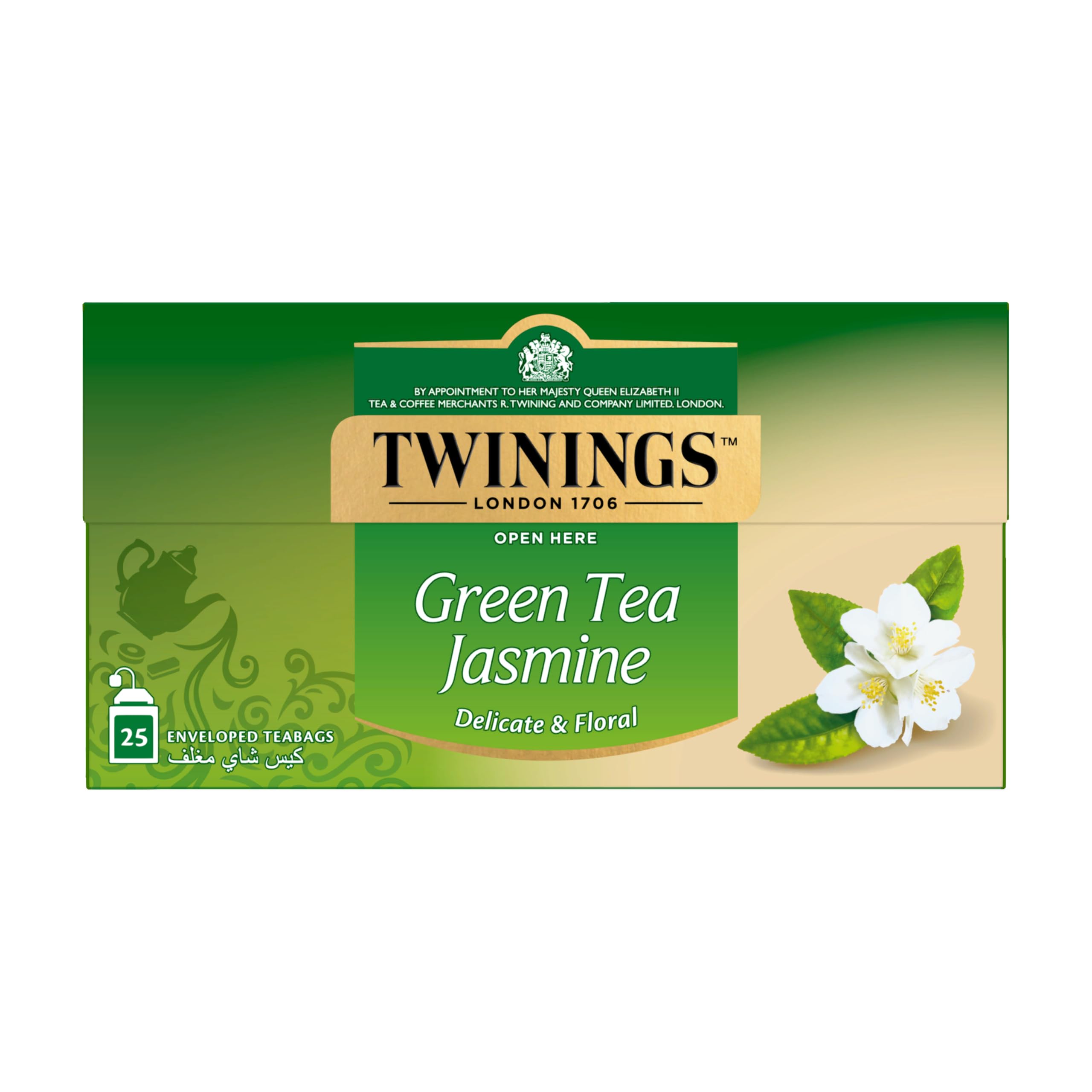 Jasmine Green 25 Teabags