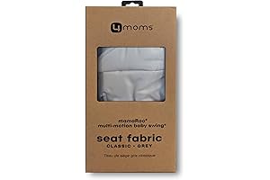 4moms MamaRoo Baby Swing Extra Seat Fabric, Model 1046, Grey Classic