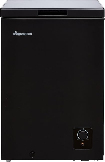 Fridgemaster MCF96B Black Chest Freezer