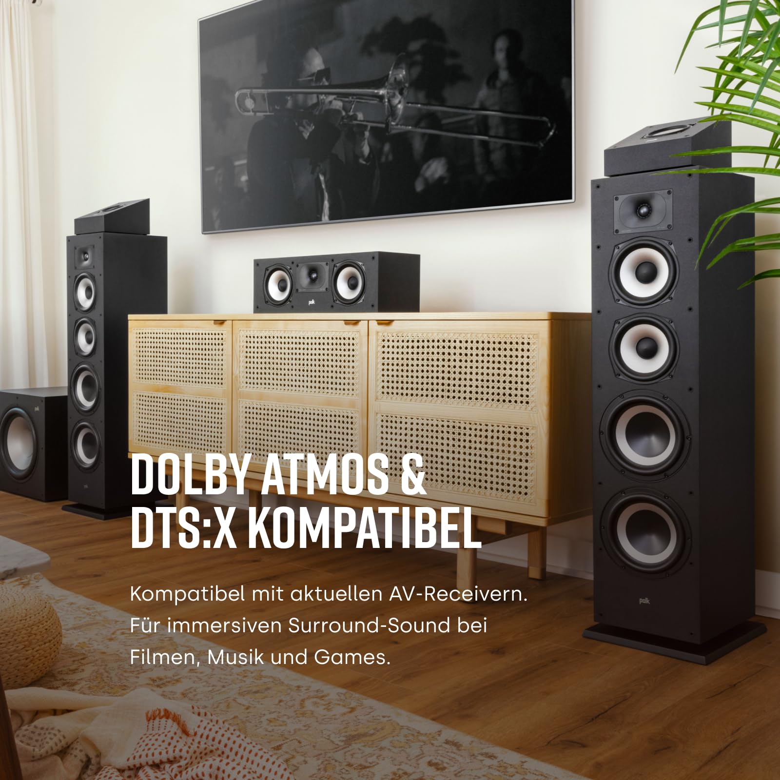 Polk Audio Monitor XT70 Standlautsprecher - Schwarz – Bild 6