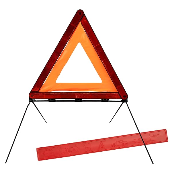 PETEX Warndreieck Mini– Kompaktes Pannendreieck mit EU…