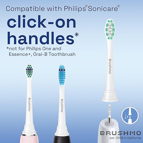 Miniatura 8 de sonimart Premium de recambio para cepillo para polvo de dientes para Philips Sonicare DiamondClean cabe DiamondClean Esencia  Plaque Control Salud