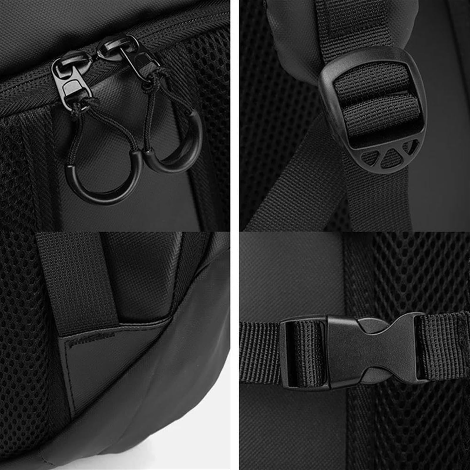 Bolsas Sillín Motocicleta Bolsa Impermeable para Casco Mochila Multifuncional para Viajes De Negocios, Portátil, Mochila para Exteriores para Montar En Moto O Ciclismo Sillín Alforja Viaje