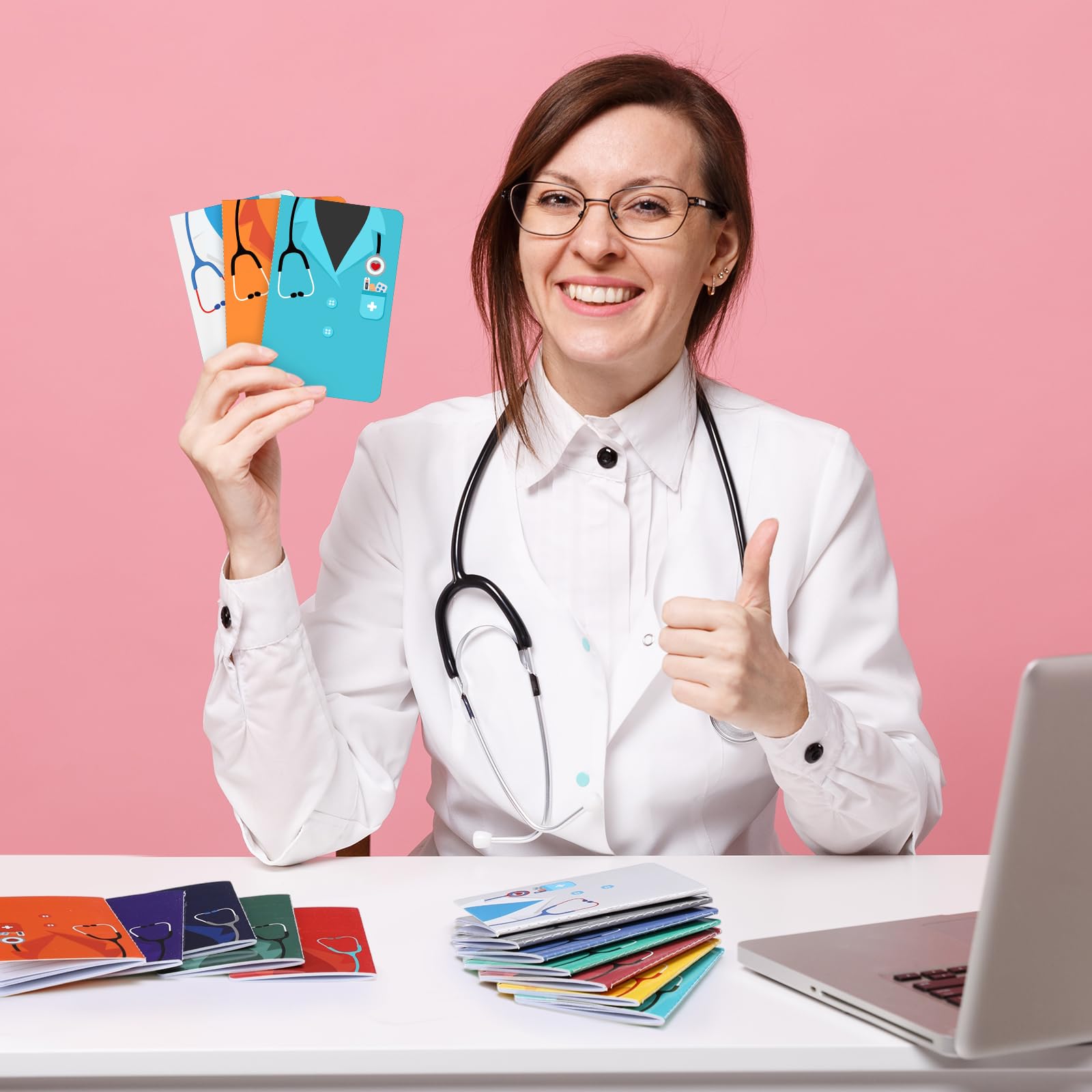 Snapklik.com : Nezyo 24 Pieces Nurse Mini Notebooks Nurse Appreciation ...