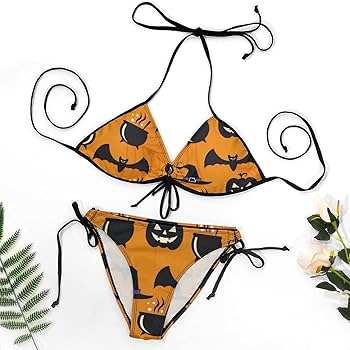 Amazon.co.jp: 水着 ハロウィン ジャック・オー・ランタン