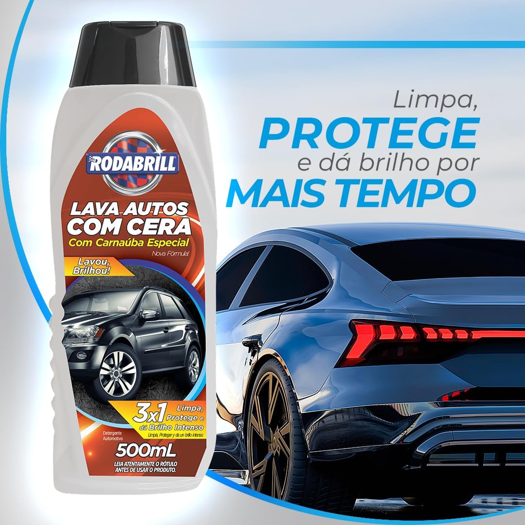 Lava Autos com Cera Rodabrill