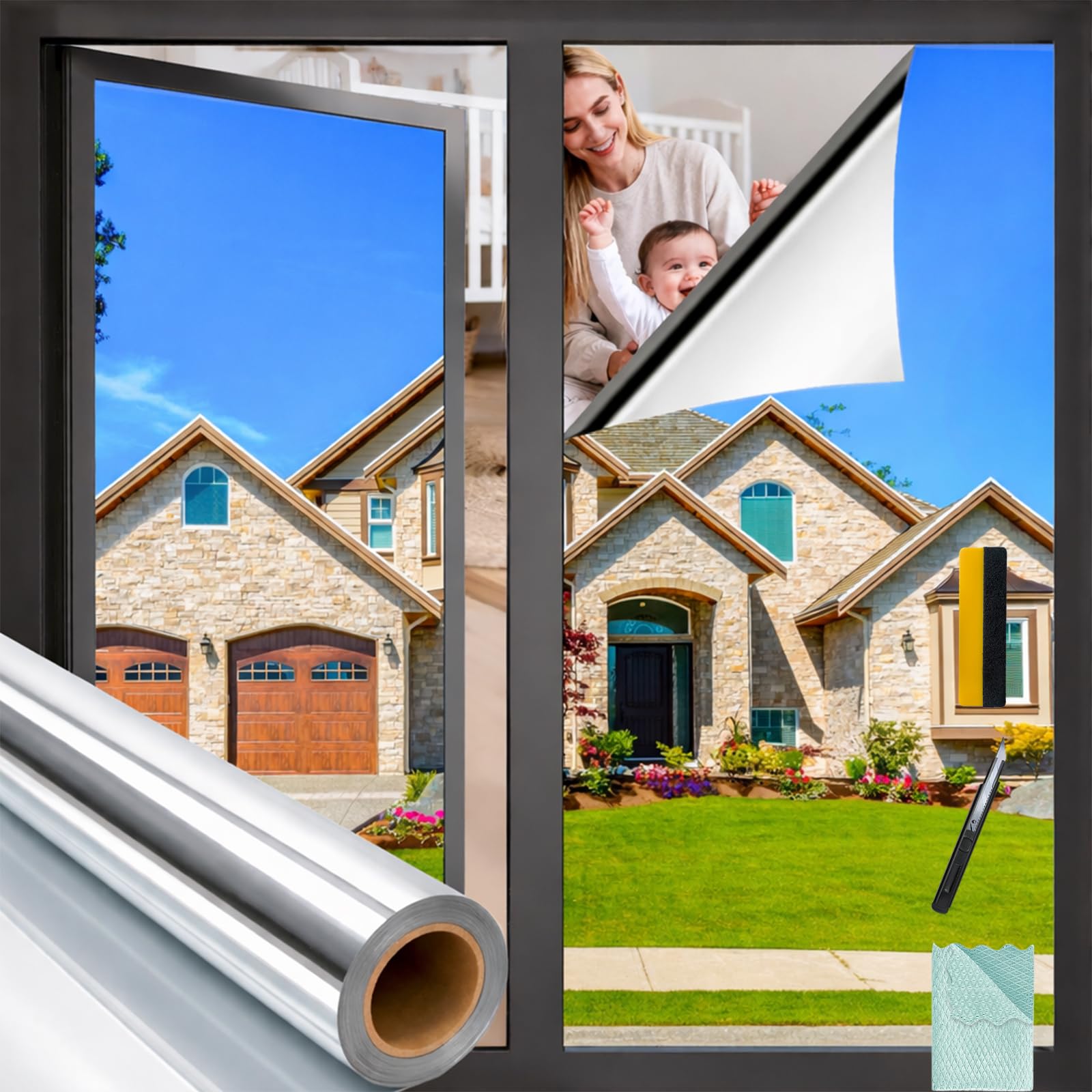 Bloss One Way Privacy Window Film