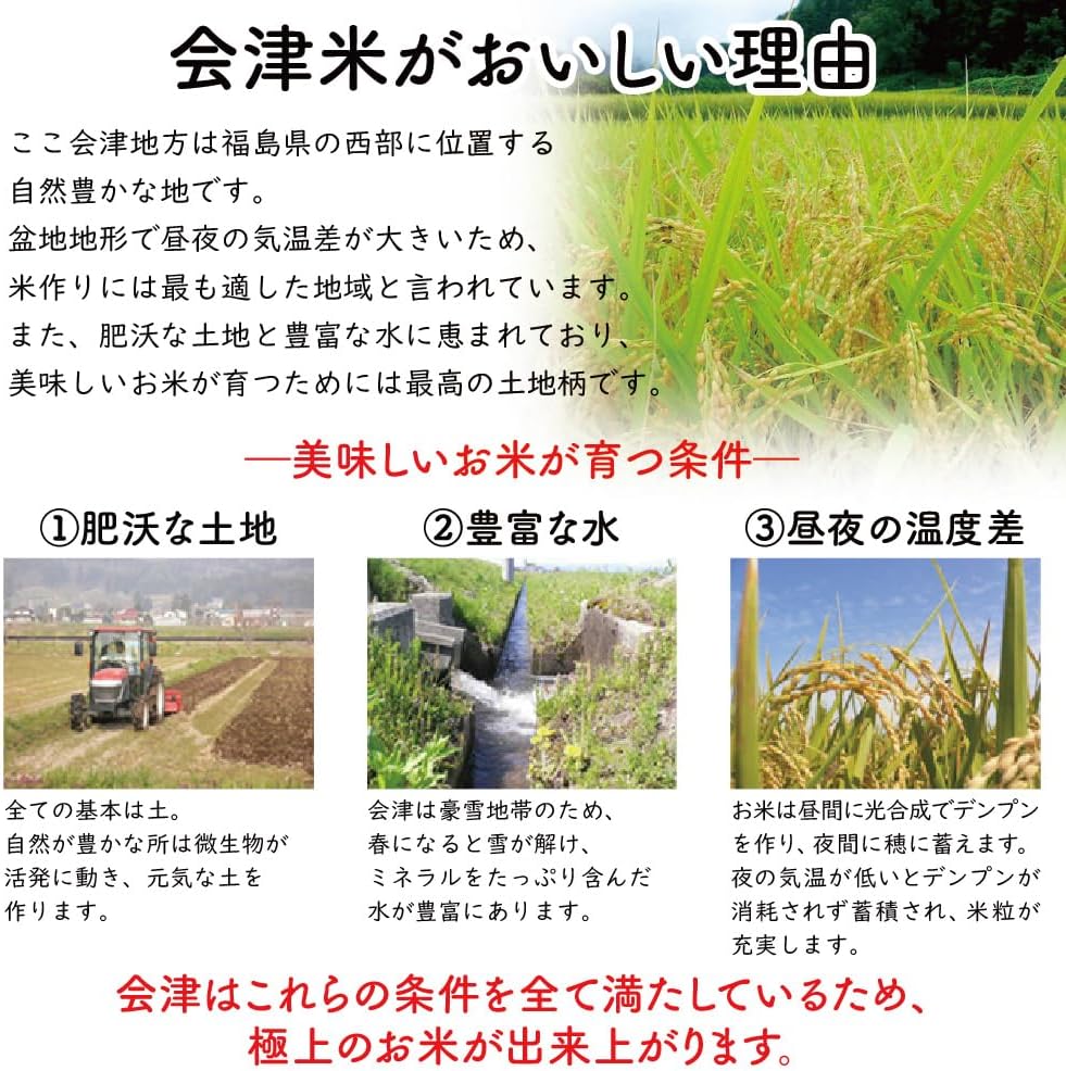 新米 令和7年 会津産 コシヒカリ 精米 20kg【お買得大袋】お米