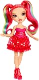 Rainbow High Be Dazzling - Vivienne Rouge - Fashion Doll rossa da 28 cm con decori, gemme scintillanti e accessori per lo styling - 8