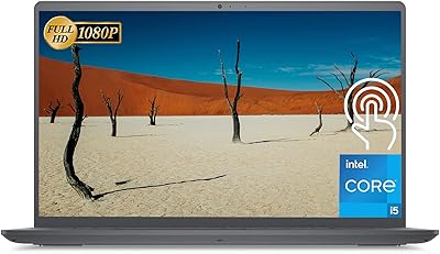 Dell 2024 Inspiron 15 Laptop for Business, 15.6 FHD Touchscreen, Intel Core i5-1155G7 Processor, 8GB RAM, 256GB SSD, HD Webcam, Wi-Fi, Bluetooth, HDMI, Windows 11 S